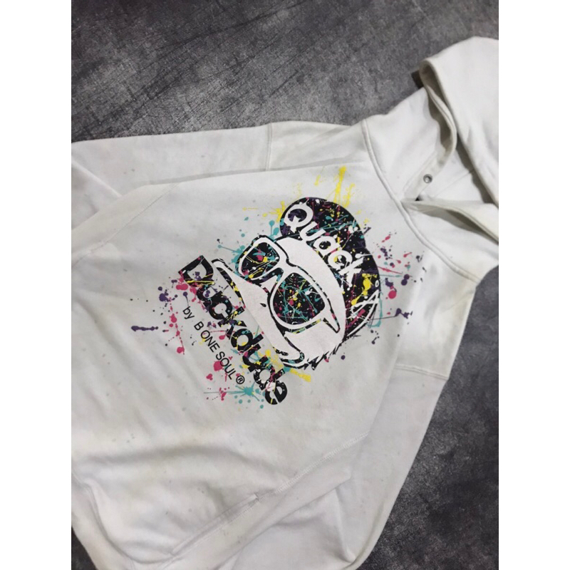 B ONE SOUL Hoodie White