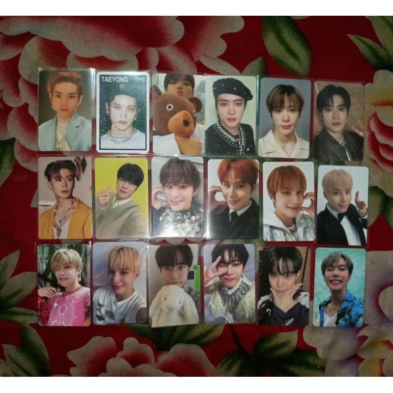 Photocard PC Taeyong Jaehyun Jungwoo doyoung Nct 127 fact check boneka walk