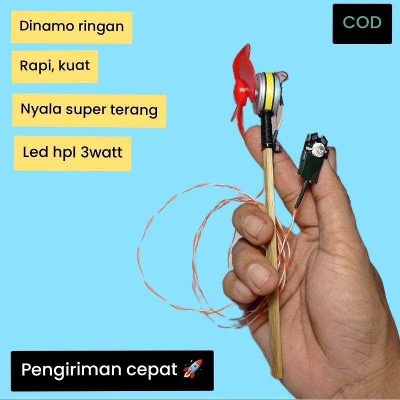 DINAMO LAMPU LAYANGAN / LAYANG LAYANG SUPER TERANG / SIAP PAKAI