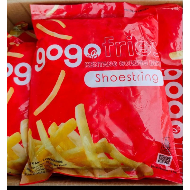 

KENTANG GOGO FRIESH SHOESTRING 1 KG