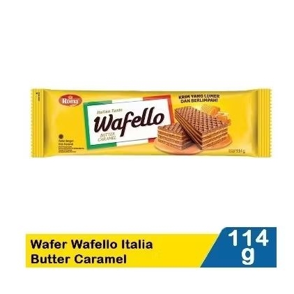 

Roma Wafer Wafello Italia Butter Caramel 6 x 114G