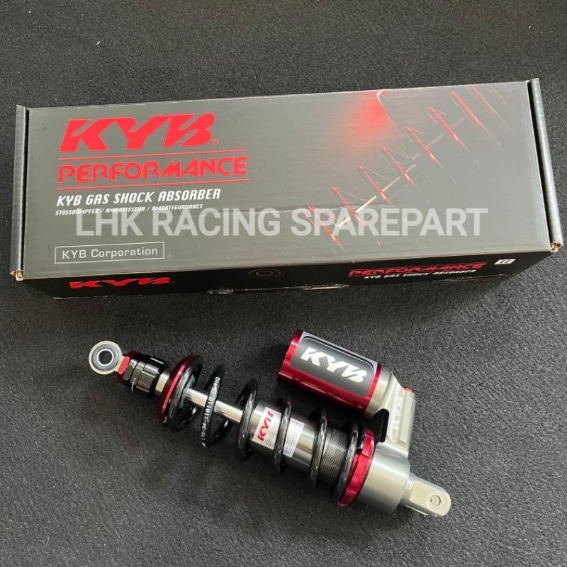 Shock shockbreaker KYB type Elite mio fino soul hitam tabung merah 300 mm original thailand