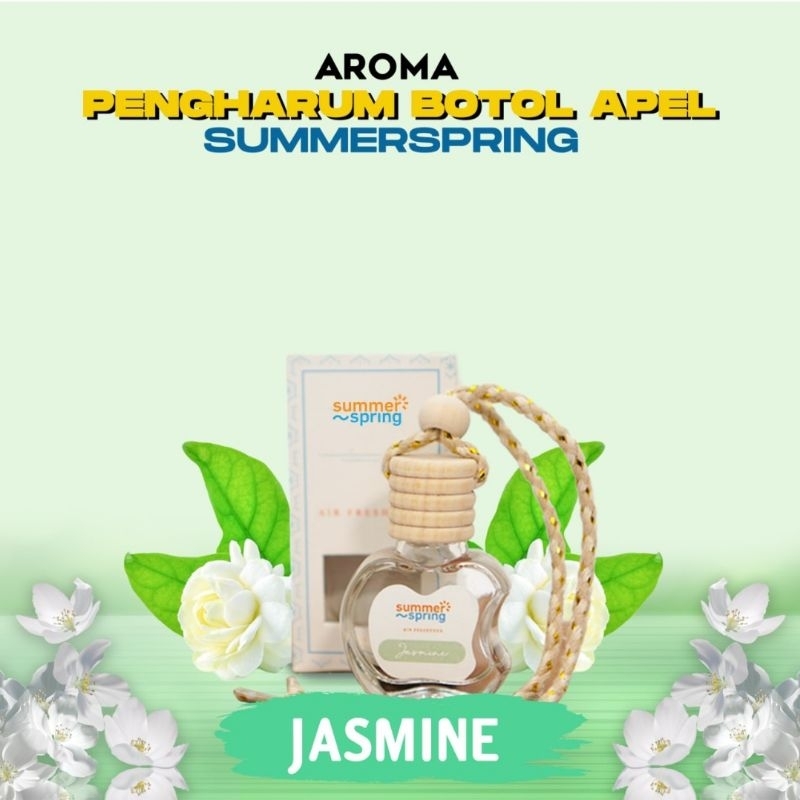 Pengharum Ruangan Parfum Mobil Gantung Pewangi Kamar PERFUME SERIES - Jasmine