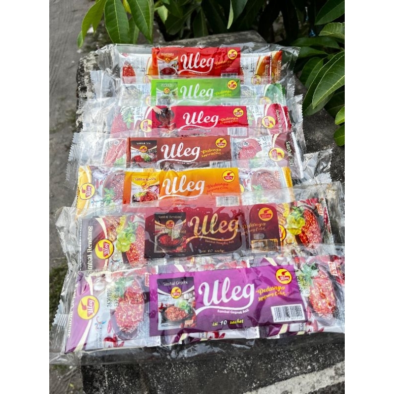 

Sambal Uleg bervariasi rasa