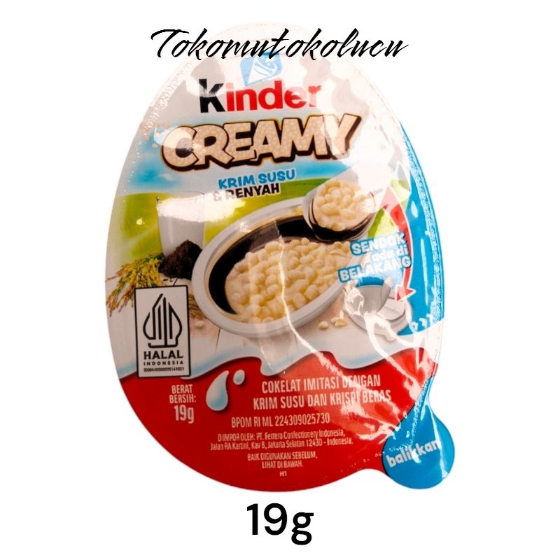 

kinder joy creamy 19g