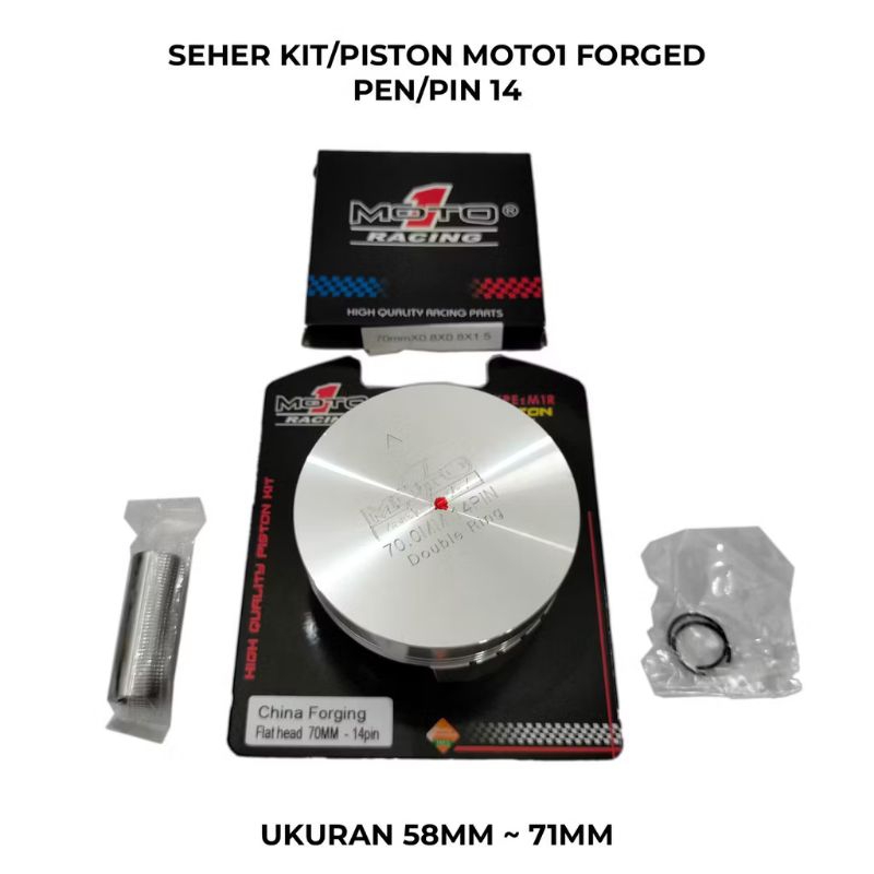 Seher Kit/Piston Moto1 Forged Pen Pin 14