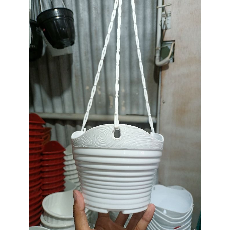 Pot gantung charlie - pot bunga - pot plastik