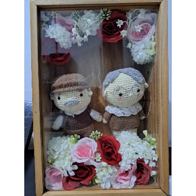 

Boneka rajut mami dan papi