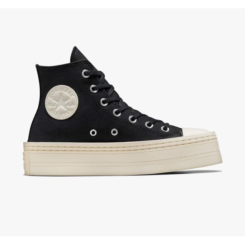 CONVERSE CT AS HI MODERN WOMEN'S BLACK WHITE