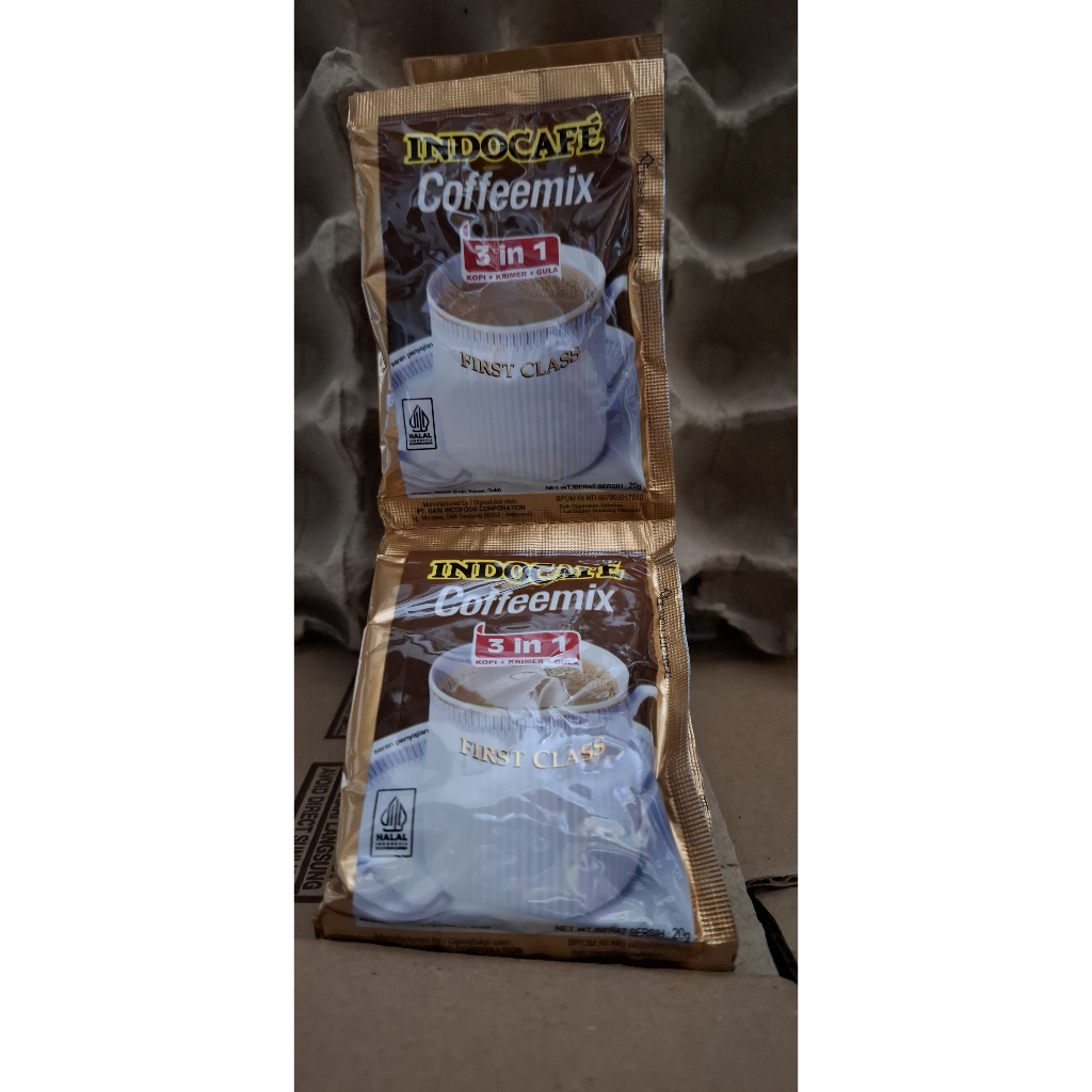 

INDOCAFE COFFEEMIX 1 RENCENG ISI 10 SACHET