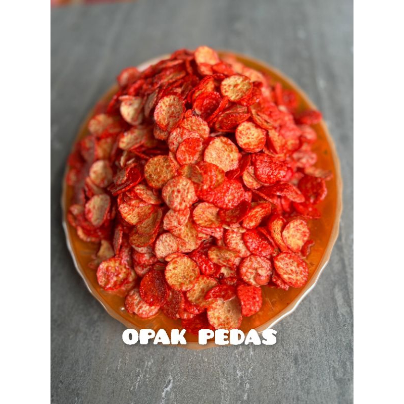 

OPAK PEDAS (RENYAH DAN ENAK) 250 Gr