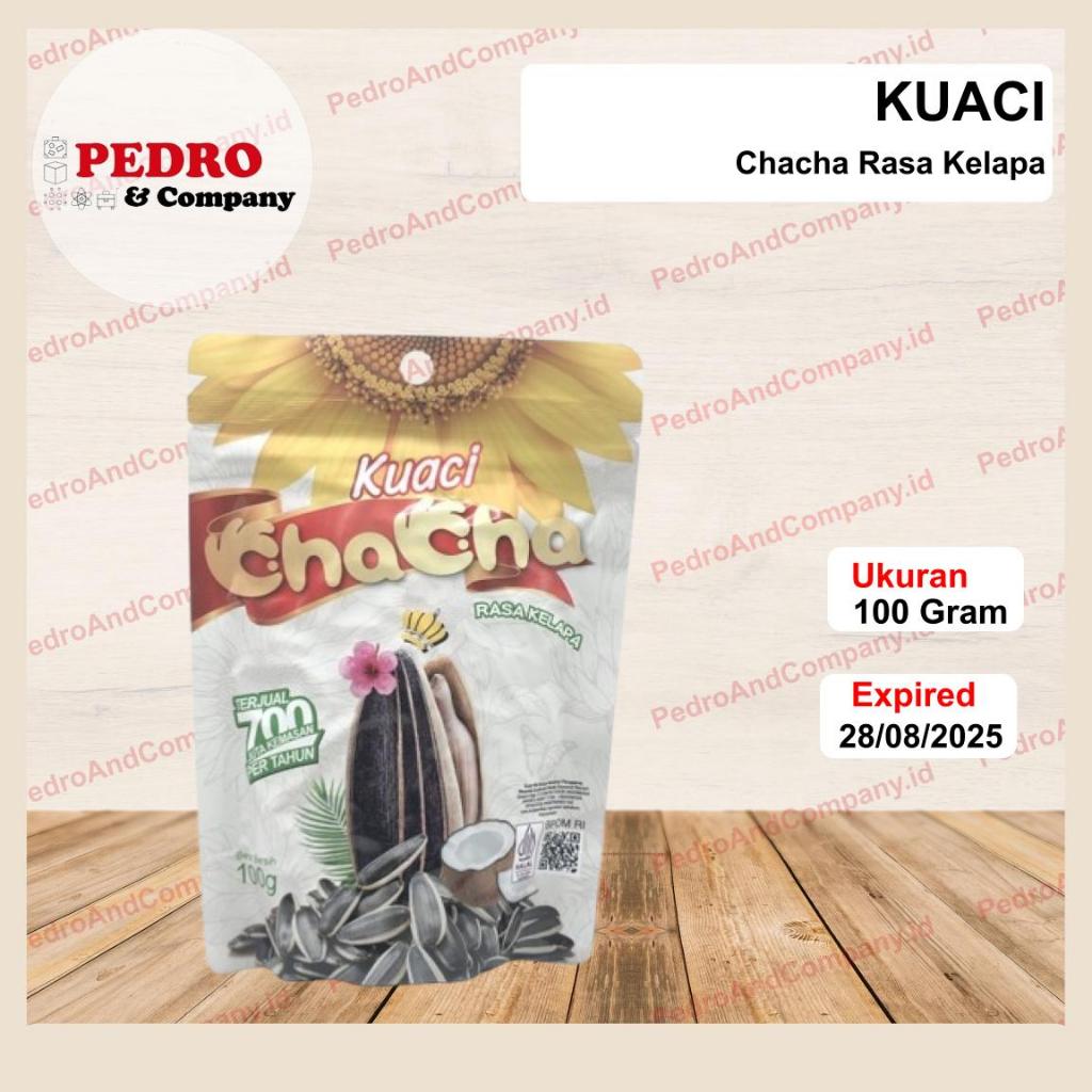 

Kuaci ChaCha rasa KELAPA 100 gram cha cha sunflower seed snack snek biji bunga matahari