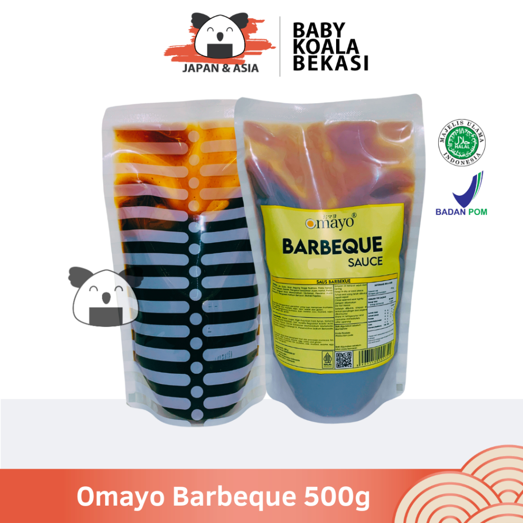 

OMAYO Barbeque Sauce 500 g Halal | Saus Bumbu Bakar BBQ - Bekasi