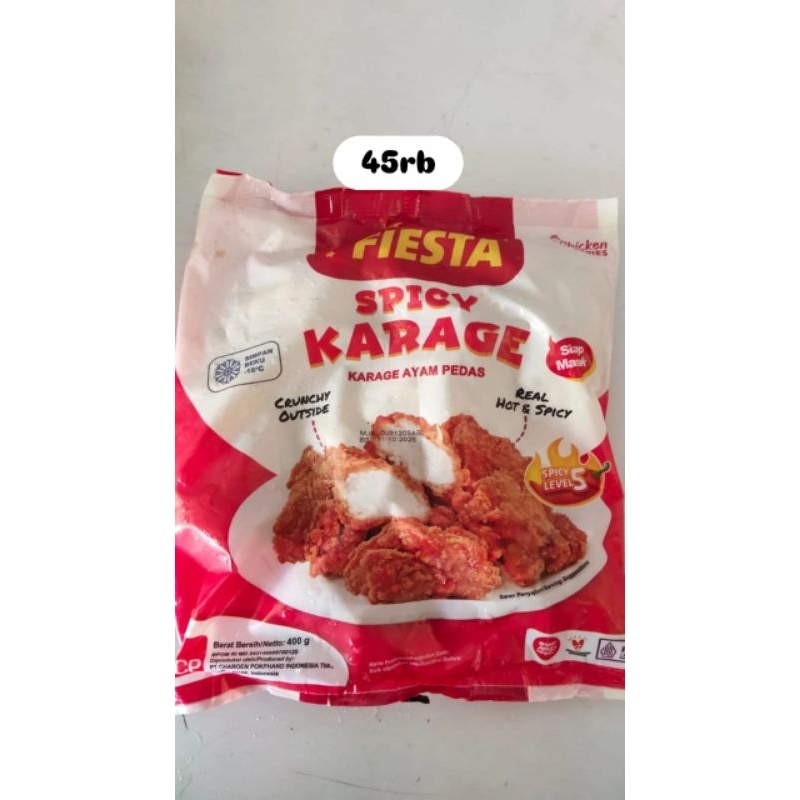 

Fiesta Spicy Karage 400gr