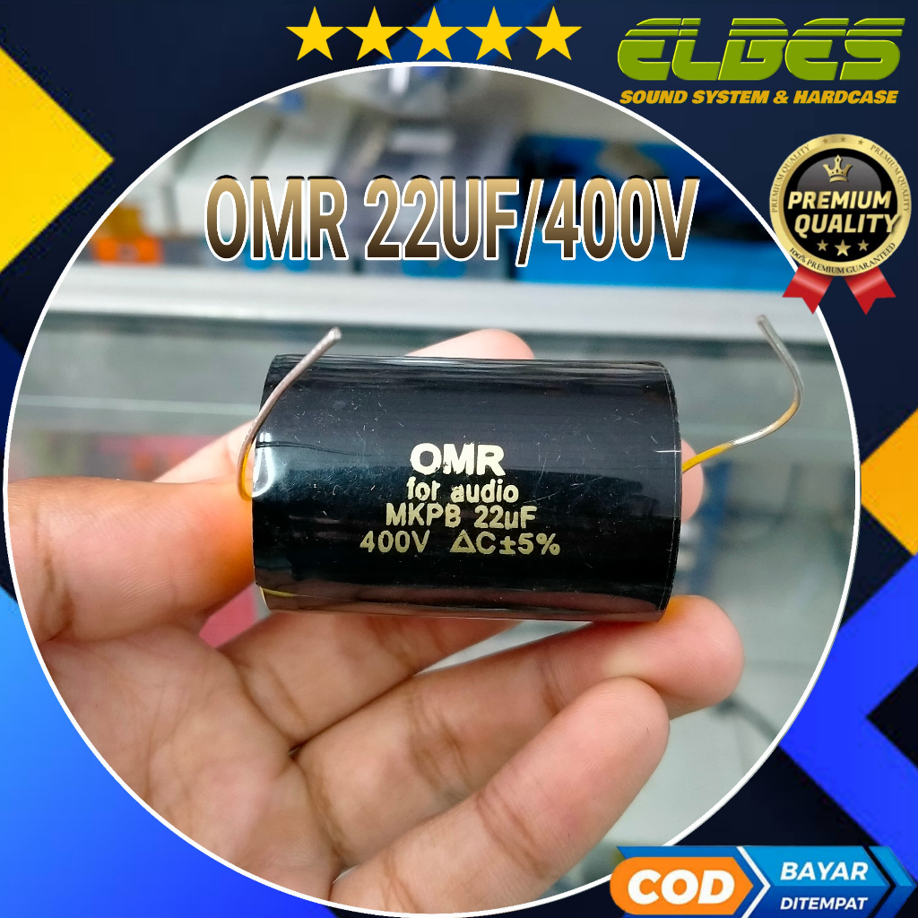 CAPASITOR NONPOLAR OMR 22UF 400V