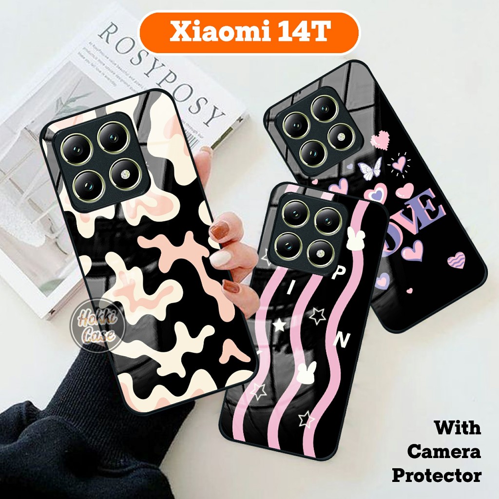 Case Xiaomi 14T - Casing Xiaomi 14T - Softase Glass Xiaomi 14T Terbaru - Silikon Xiaomi 14T [570H]