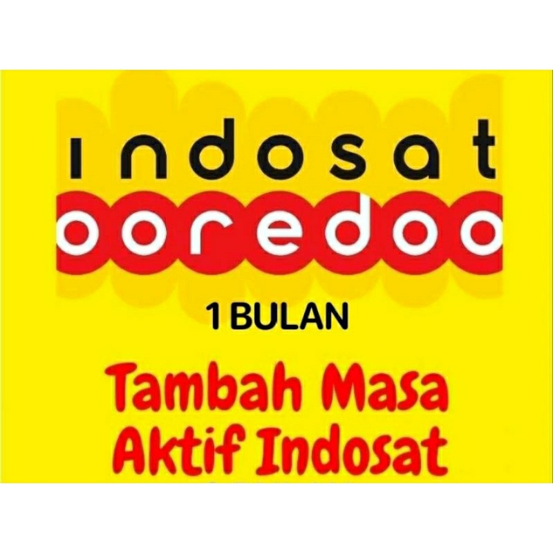 Perpanjang Masa aktif Indosat 30 hari / masa aktif indosat 28hari 1bulan
