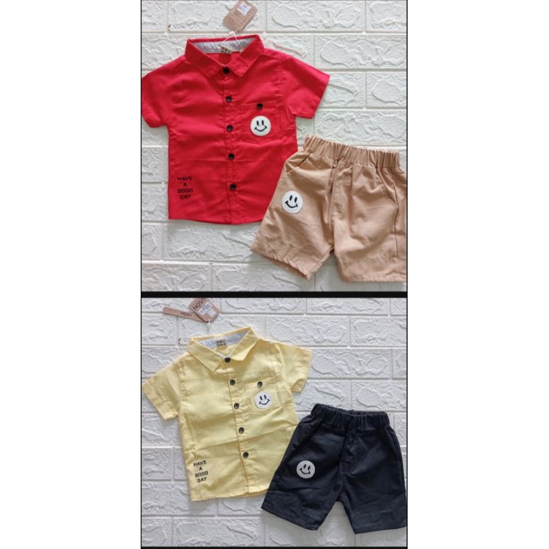 setelan uson import kemeja