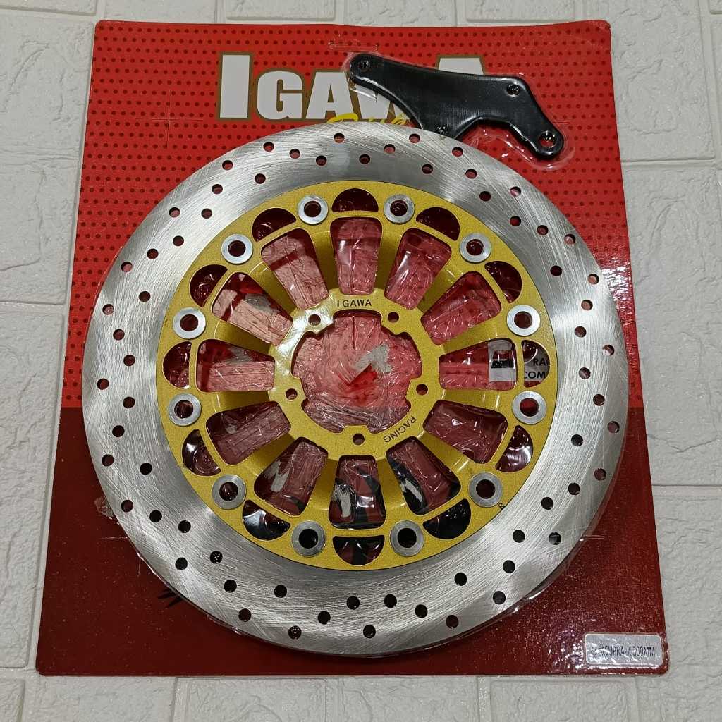 Disc Piringan Cakram Depan Supra X 23 Ukuran 300mm Model Bulat Igawa