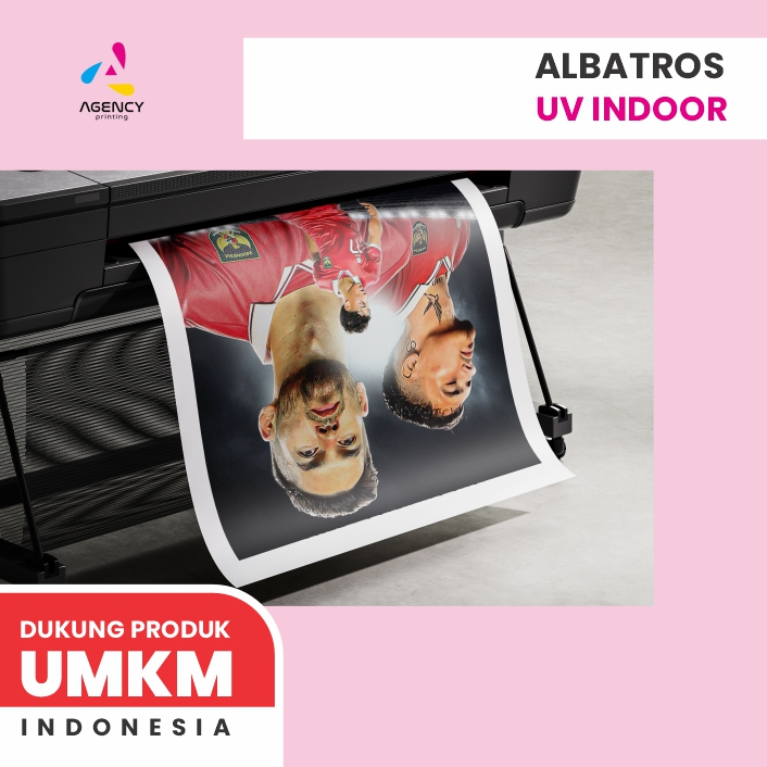 Jasa Cetak Poster & Banner Indoor Print Digital Albatros Tanpa Laminasi