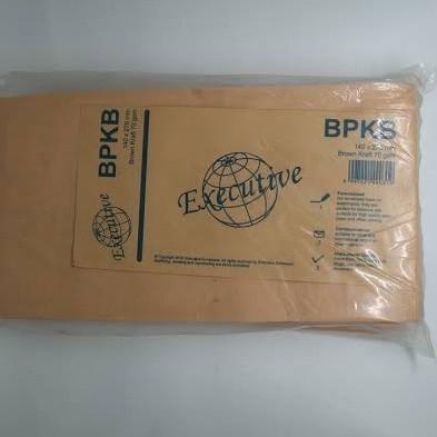 

amplop bpkb / amplop merek executive / amplop coklat ukuran bpkb