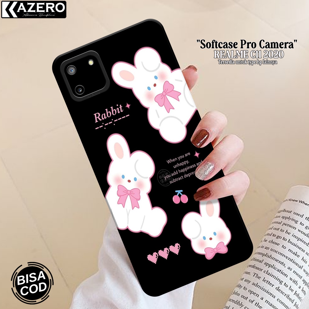 Case REALME C11 2020 - Fashion Case Kartun - Softcase REALME C11 2020 - Silikon Pro Camera - Kesing 