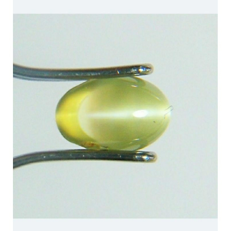Batu Natural Cat's Eye Chrysoberyl Bersertifikat