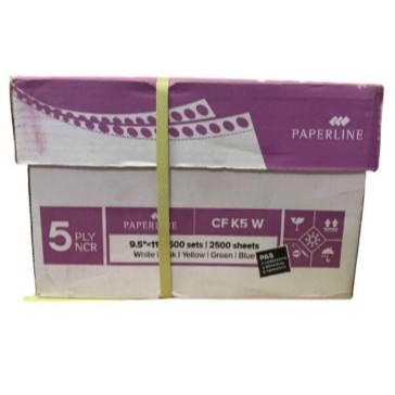 

Continuous form Paperline 9,5 x 11 5ply warna WPYGB CF K5 W