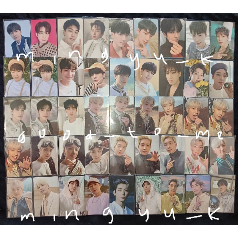 [ READY INA || FREE PC/MERCH OFFICIAL ] SEVENTEEN PC — WONWOO 3 ( YMMD DAY DAWN AN ODE SEMICOLON HEN