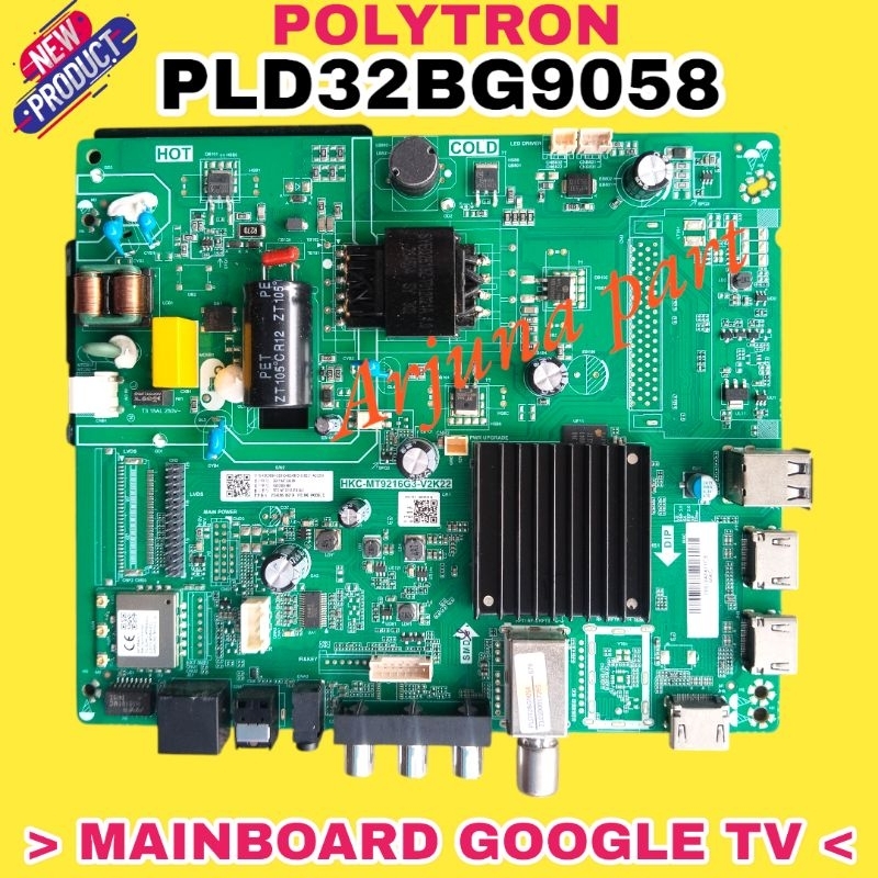 MAINBOARD TV POLYTRON PLD32BG9058 / MB TV POLYTRON PLD32BG9058 / MESIN TV POLYTRON PLD32BG9058 / MOD