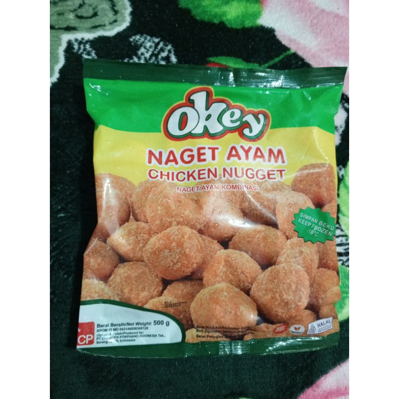 

Okey Chicken Nugget / Naget Ayam kemasan 500 gram