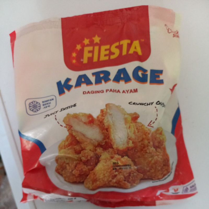 

Fiesta Karage daging paha ayam 400 gram