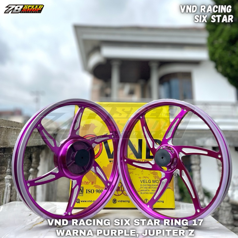 VND RACING SIX STAR & AK-55 | JUPITER Z 140/160-17 | VARIO 125/150 UK 185/215-14 ORIGINAL VND RACING