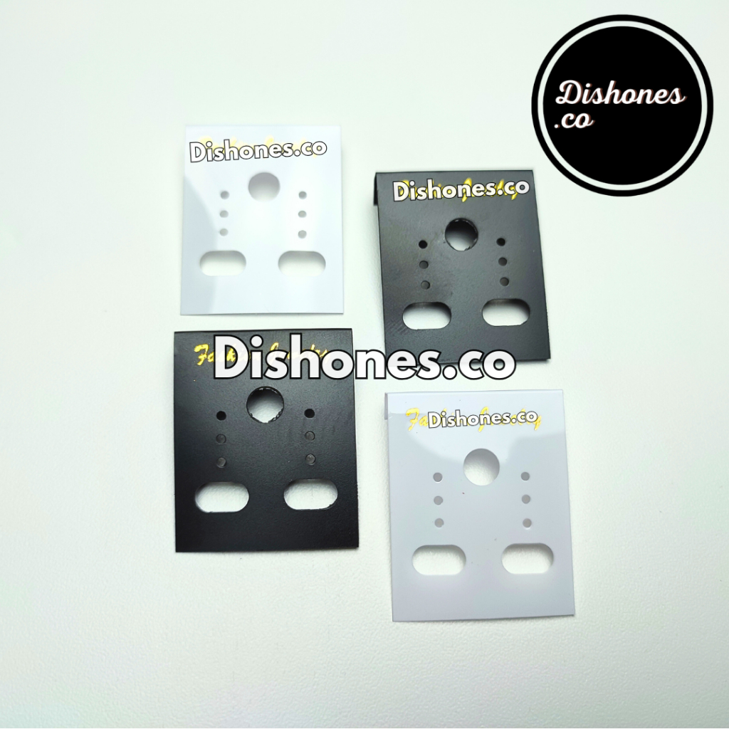 

(10 PCS) Tempat Anting Buat Jualan / Kertas Plastik Lubang Anting