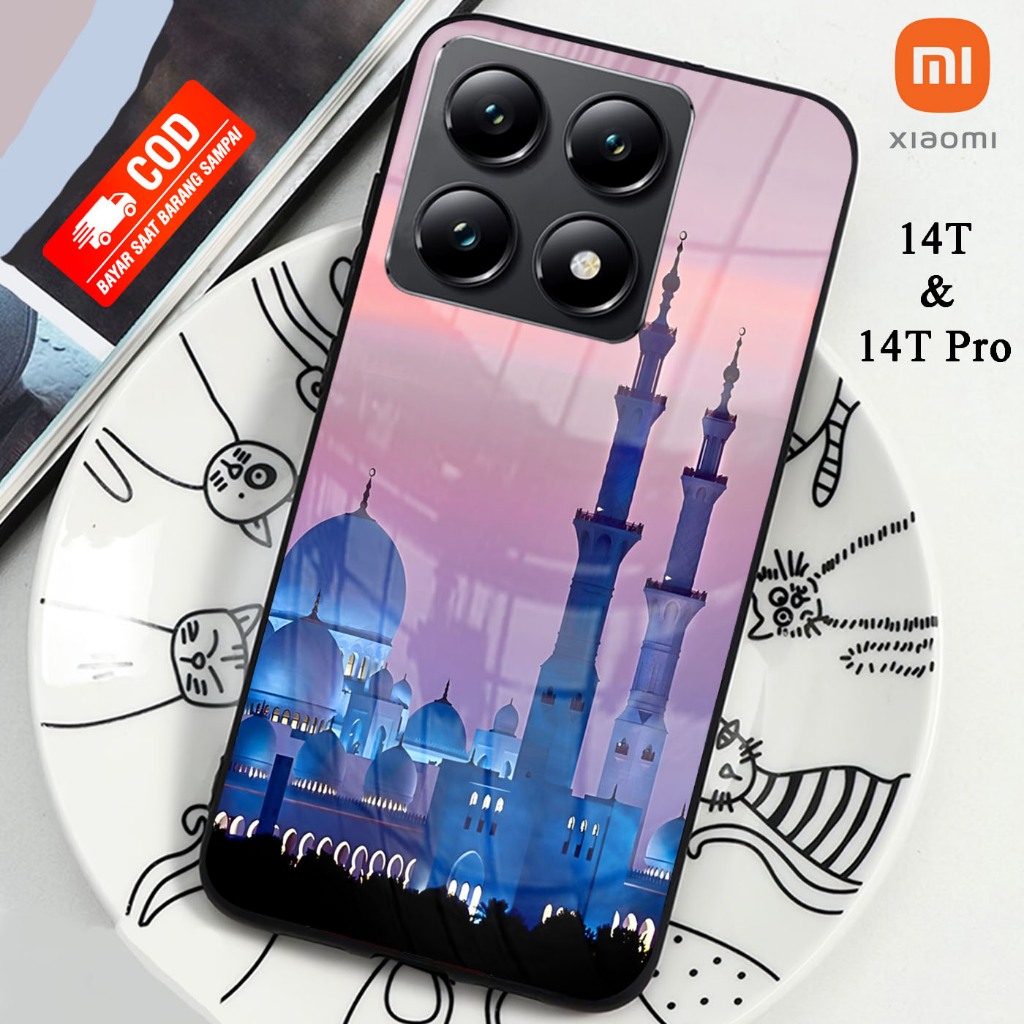 Softcase Kaca XIAOMI 14T & XIAOMI 14T PRO  - Case Handphone XIAOMI 14T & XIAOMI 14T PRO [T86]