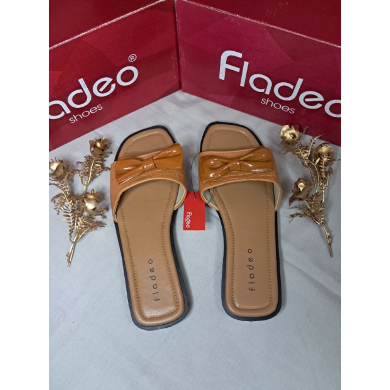 Sendal Wanita Teplek Tali Pita FLD SW01