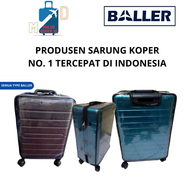 Sarung koper ful mika Merk baller