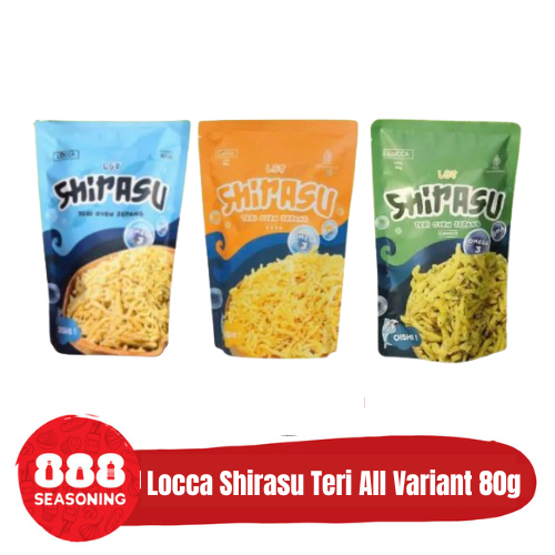 

LOCCA SHIRASU TERI OVEN JEPANG ALL VARIANT 80g