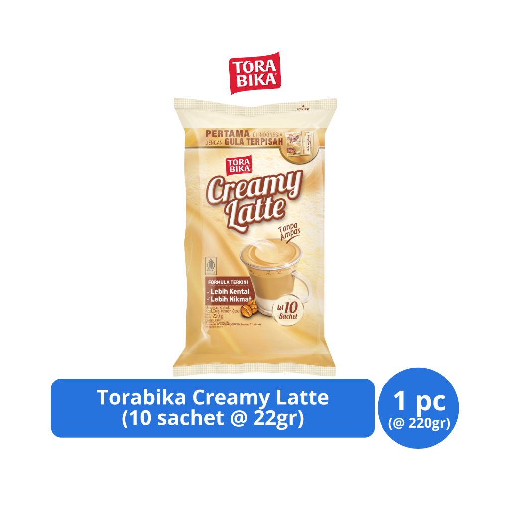 

Torabika Creamy Latte 10s @ 22gr