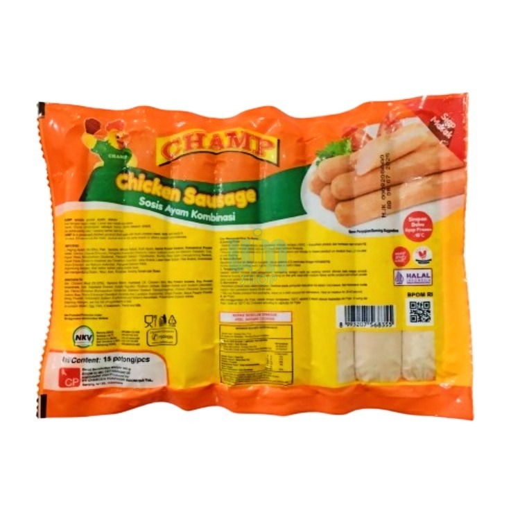 

Champ Sosis Ayam 500g Bakar Goreng | 15 Batang