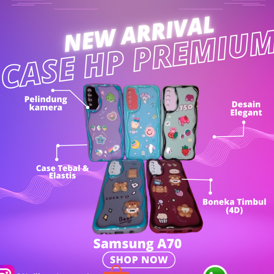 Samsung A70/A70S Case HP Premium