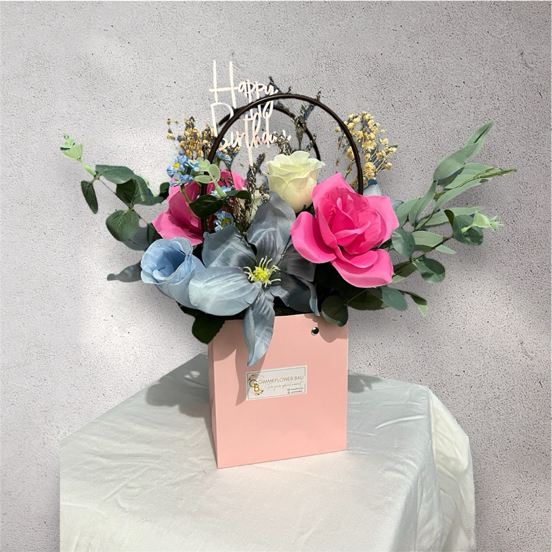 buket bunga ulangtahun buket elegant buket pink buket tas buket hari ibu wisuda buket boneka flower 