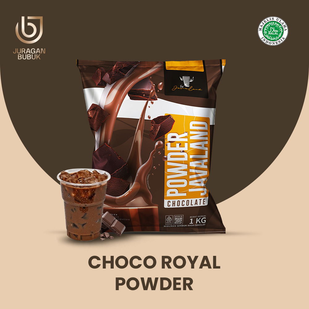 

Choco Royal Powder Drink Bubuk Minuman Rasa Choco Royal 1kg Javaland
