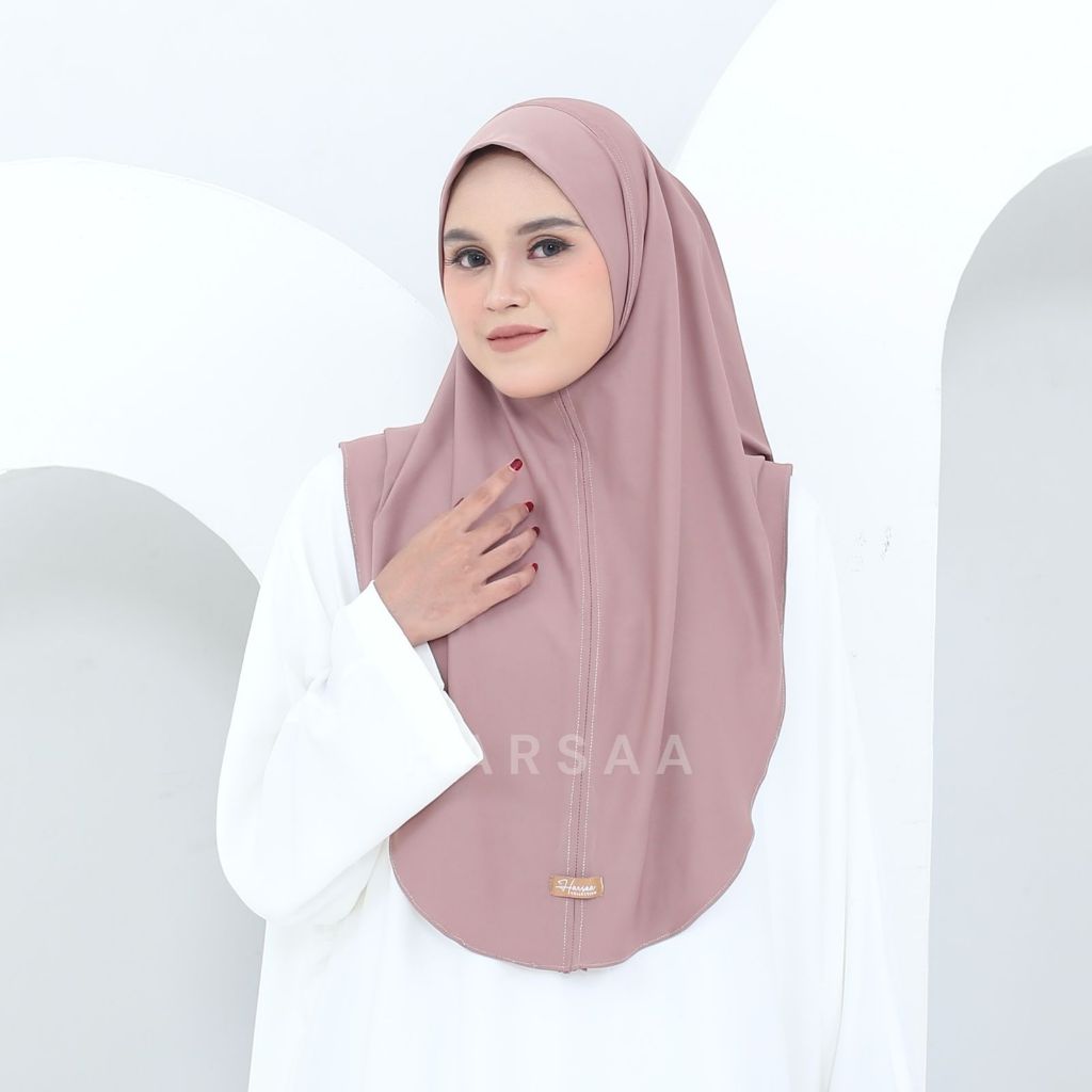 Harsaa Jilbab Sport Zahira Non Pet/Hijab Instan