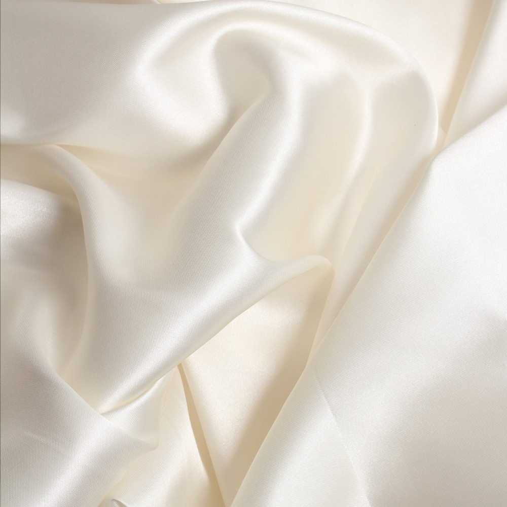50 x 150 cm Kain Satin Velvet Super Premium Silk Glossy Mengkilap Putih Kaen Background Bahan Baju B