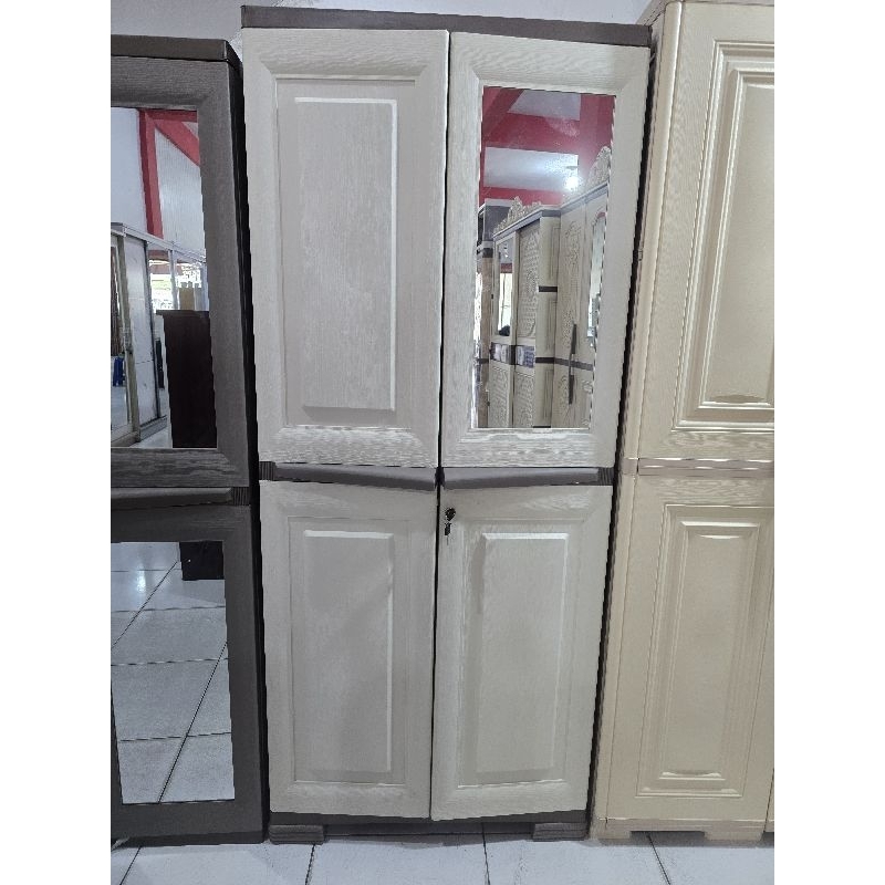 lemari pakaian olymplast / lemari pakaian plastik / bisa kirim luar pku