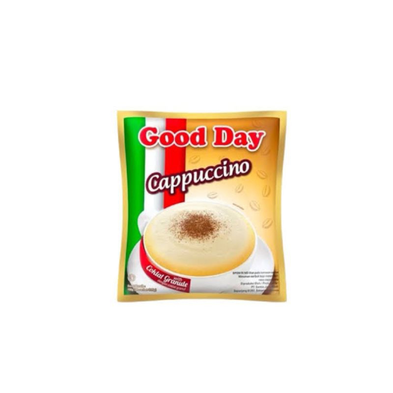 

GOOD DAY CAPPUCINO ISI 3 PCS