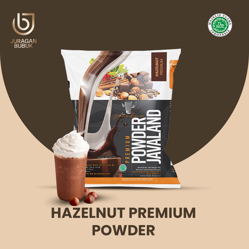 

PREMIUM Hazelnut Powder Drink Bubuk Minuman Rasa Hazelnut PREMIUM 1kg Javaland