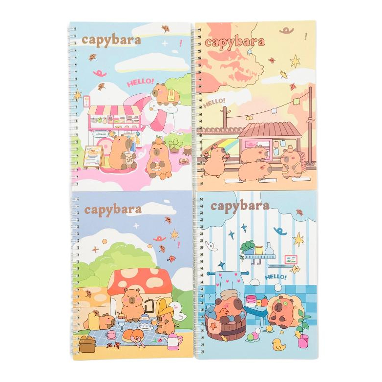 

Notebook Buku Catatan Agenda Diary Notes Spiral A5 CAPYBARA 60-A5-12