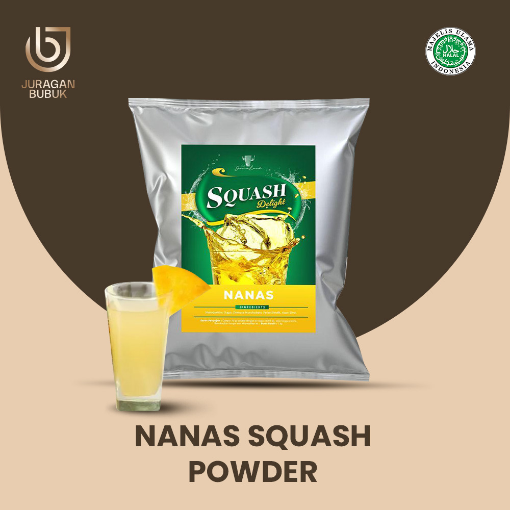 

Bubuk Minuman Squash Nanas Javaland Kemasan 1 Kg